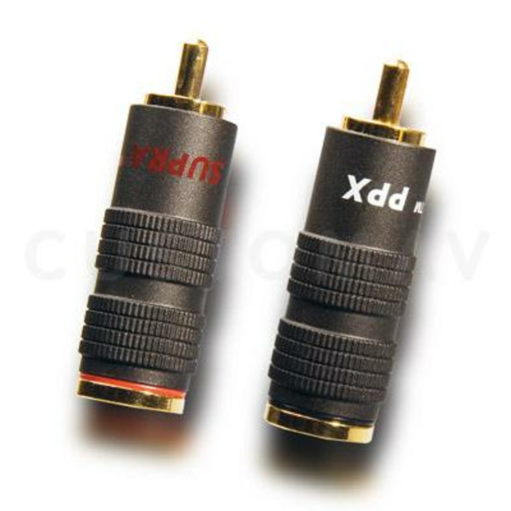 Разъем RCA (Комплект) Supra PPX RCA PLUG PAIR