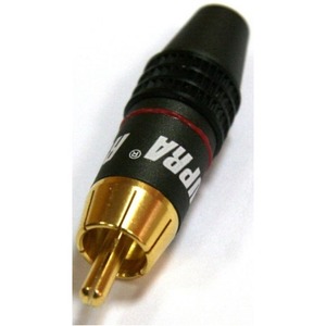 Разъем RCA (Комплект) Supra RCA-3 Plug Red/Blk Pair Bulk