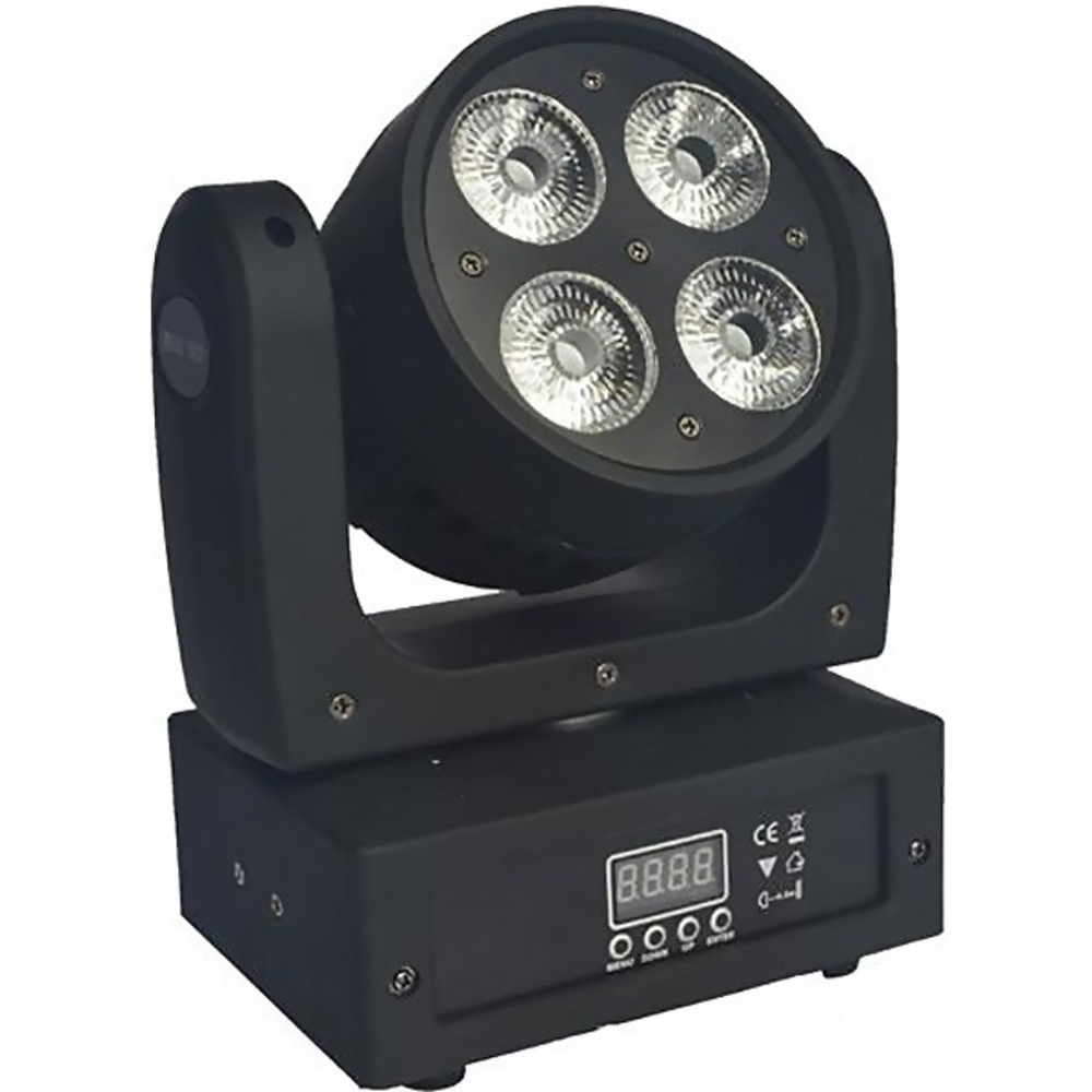 Прожектор полного движения LED Stage4 microWASH 4x18