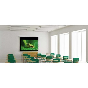 Экран для проектора Euroscreen Diplomat Electric Video 4:3 240x210cm VA230x172,5 TabT Flexwhite case white
