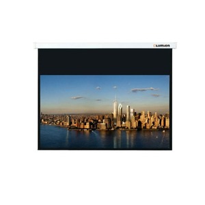 Экран для дома, настенно потолочный с электроприводом Lumien LMC-101108 Master Control 221х203