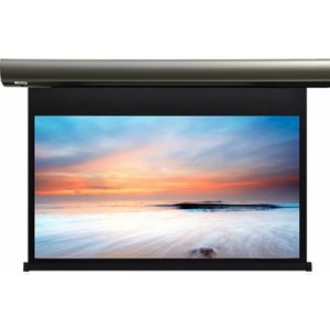 Экран для дома, настенно потолочный с электроприводом Lumien Cinema Tensioned Control 155x235 LCTC-100108