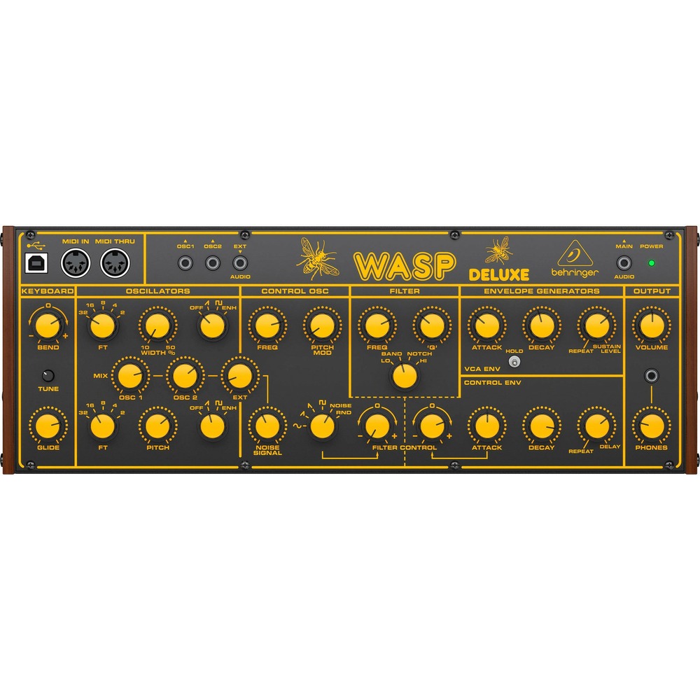 Аналоговый синтезатор Behringer WASP DELUXE