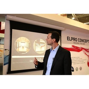 Экран для дома, настенно потолочный с электроприводом Projecta 10103543 Elpro Concept 216x340