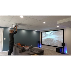 Экран для дома, настенно потолочный с электроприводом Lumien Cinema Home 141x238 LCH-100124