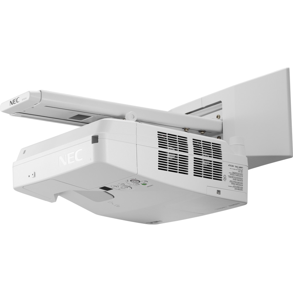 Проектор ультракороткофокусный NEC UM351W настенный крепёж NP04WK