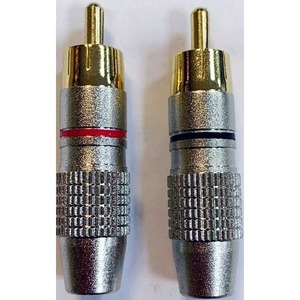 Разъем RCA (Папа) INLINE RCA x2b