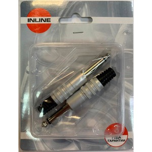 Разъем Jack (Mono) INLINE JACKM x2b