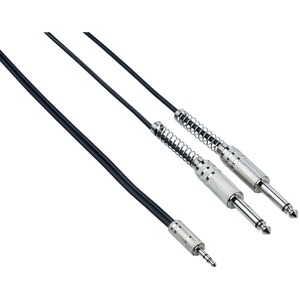 Кабель аудио 1xMini Jack - 2xJack Bespeco BT550M 1.5m