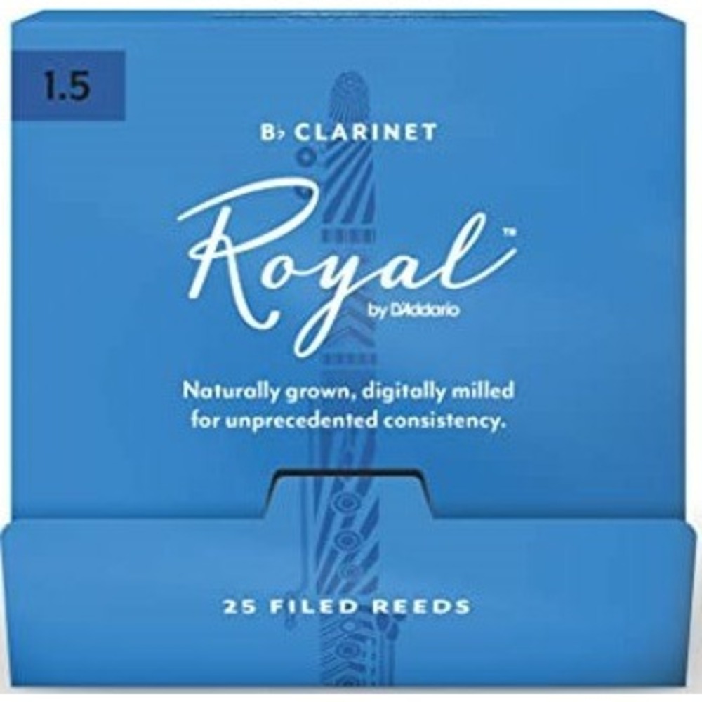 Трости для кларнета Вb DAddario Woodwinds Rico RCB0115-B25