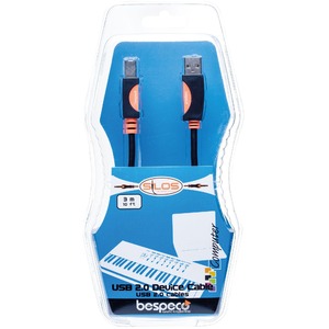 Кабель USB 2.0 Тип A - B Bespeco SLAB300 3.0m