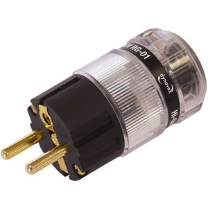 Разъем EU Schuko DYNAVOX Euro Plug RG-01 Gold (206144)