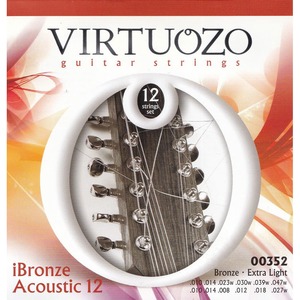 Струны для акустической гитары 12 струн Virtuozo 00352 iBRONZE ACOUSTIC