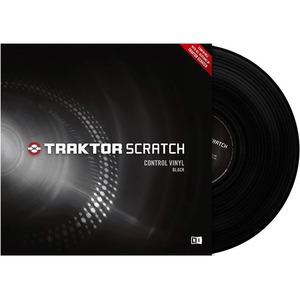 Пластинка с таймкодом Native Instruments Traktor Scratch Pro Control Vinyl Black
