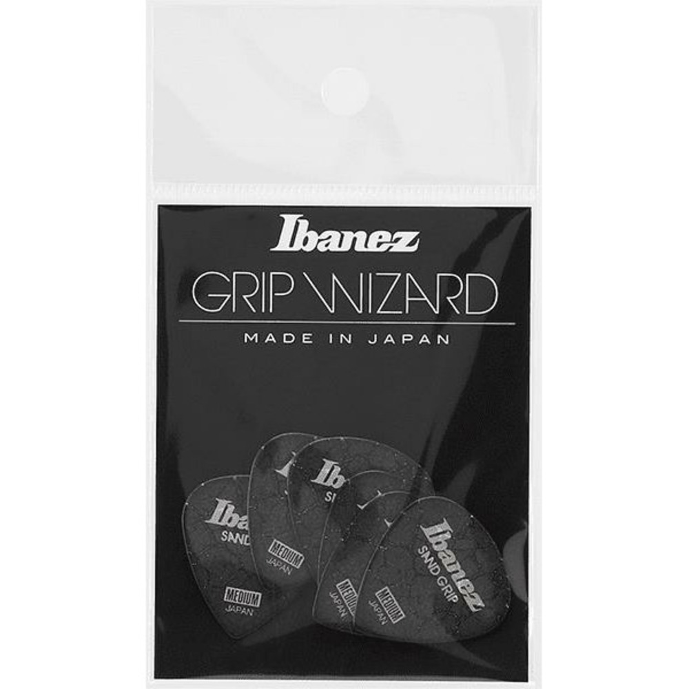 Медиатор IBANEZ SAND GRIP PPA16MCG-BK
