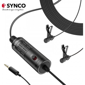 Петличный двойной микрофон для смартфонов Synco Lav-S6D