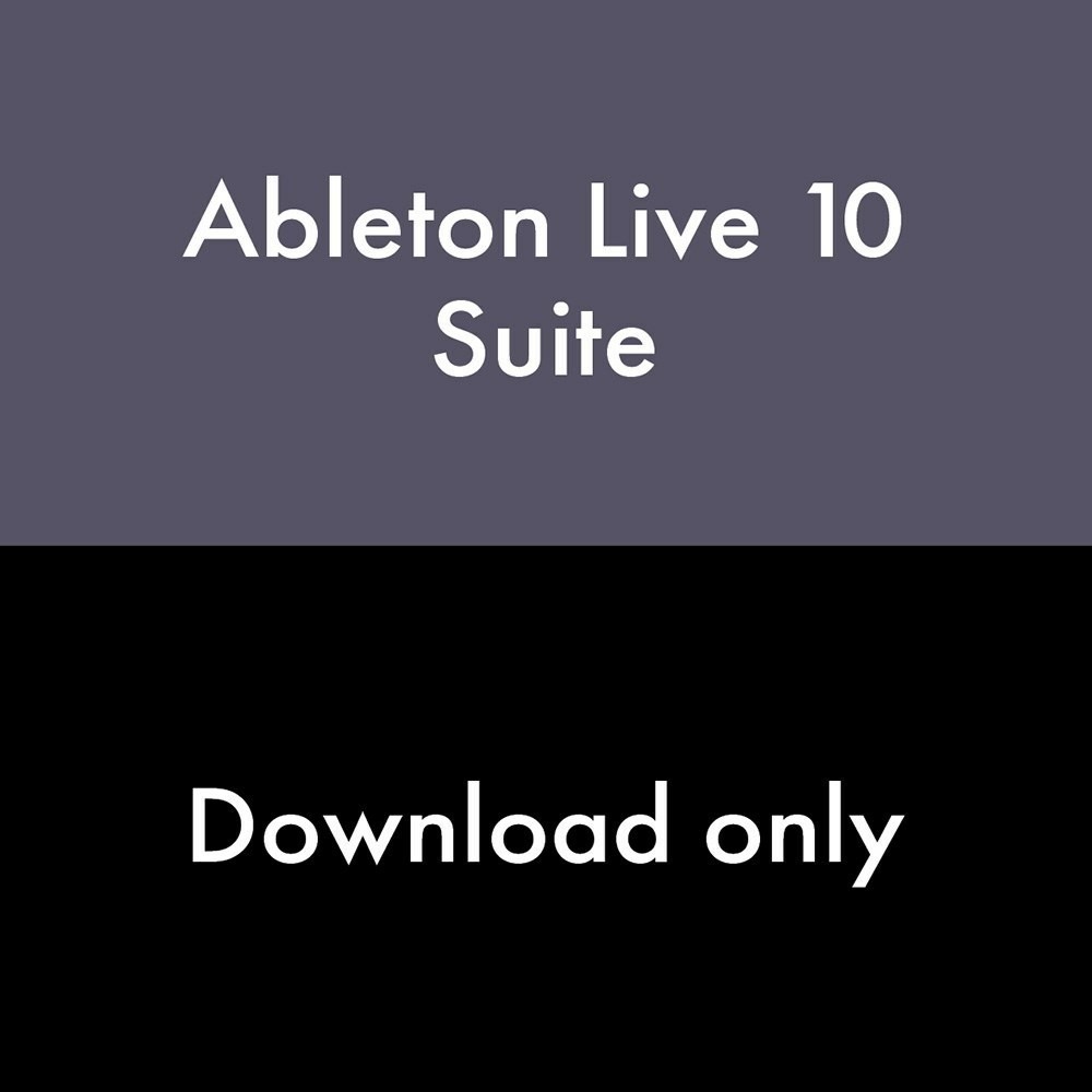 Программное обеспечение для студии Ableton Live 10 Suite UPG from Live 10 Standard E-License