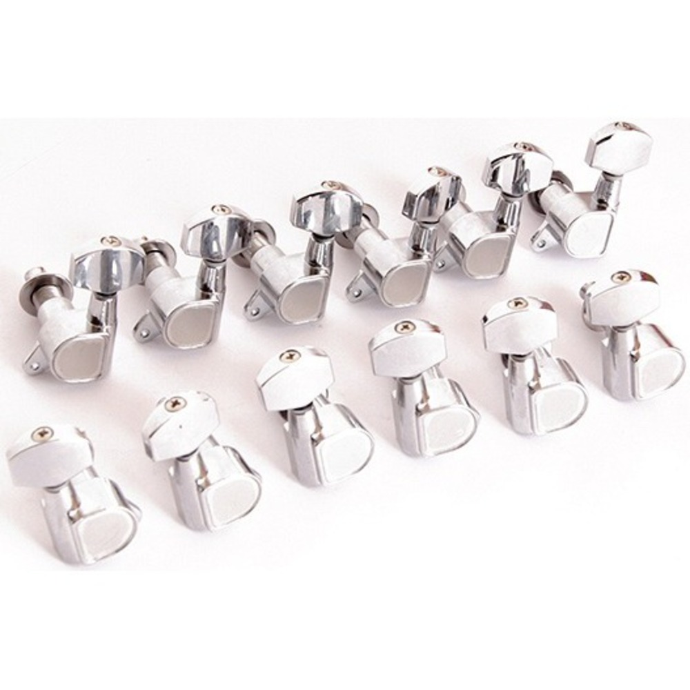 Колки для гитары Cort MH810-6+6-CR