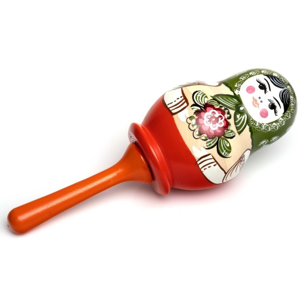 Погремушка матрешка Мастерская Сереброва MS-K1-PG-11