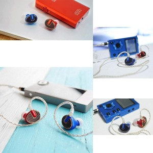 Наушники внутриканальные классические SIMGOT EN700PRO Red/Blue