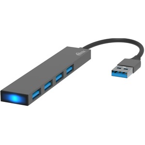 Хаб USB Ritmix CR-4404 Metal