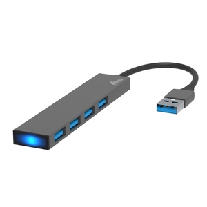 Хаб USB Ritmix CR-4404 Metal