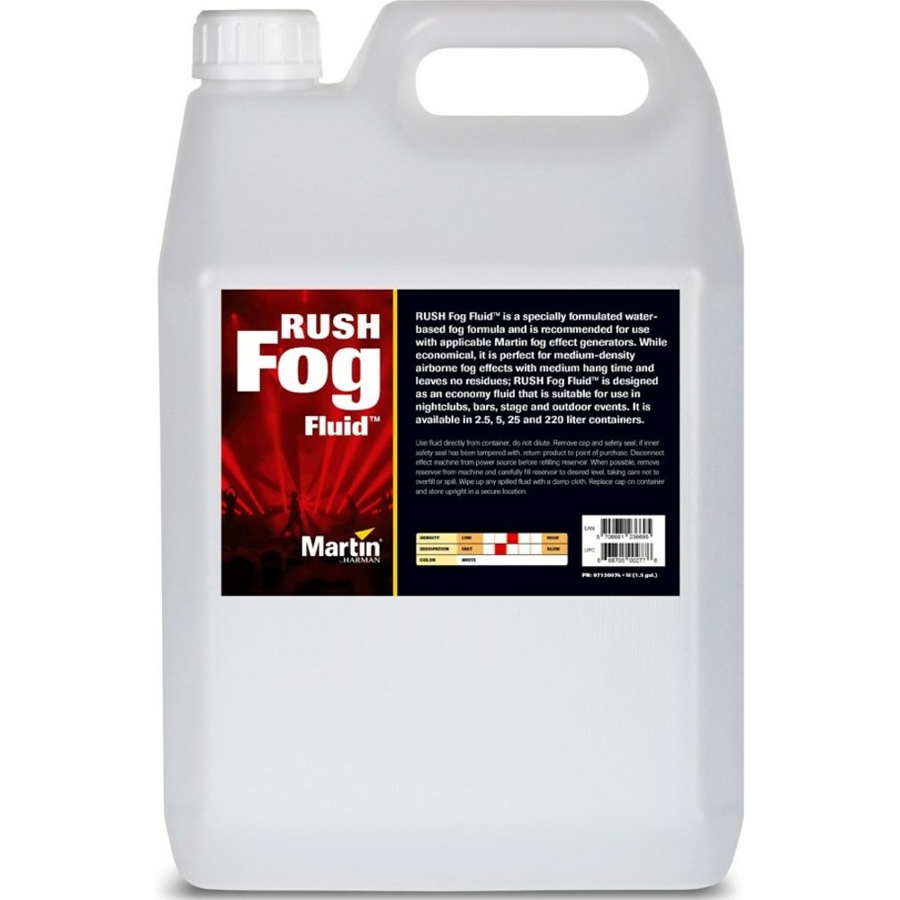 Жидкость для дым машин Martin Fog Fluid 2.5L