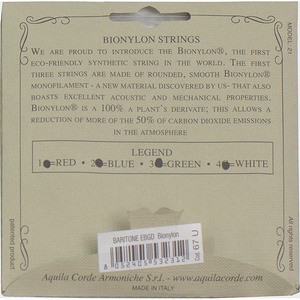 Струны для укулеле AQUILA 67U Bionilon Baryton