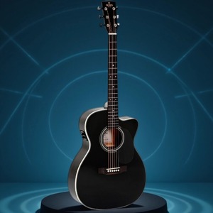 Электроакустическая гитара Sigma 000MC-1E-BK