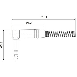 Разъем Jack (Stereo) Roxtone RJ3RPP-NG