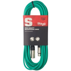 Кабель аудио 1xXLR - 1xXLR Stagg SMC10 CGR 10.0m