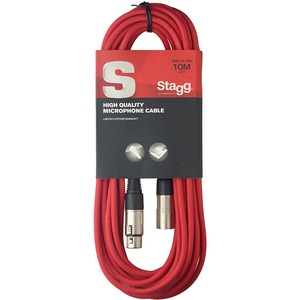 Кабель аудио 1xXLR - 1xXLR Stagg SMC10 CRD 10.0m