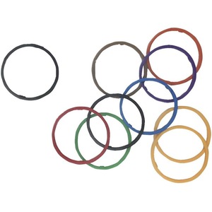 Набор из 10 разноцветных колец Roxtone IML-CRSP