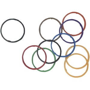 Набор из 10 разноцветных колец Roxtone IML-CRSP