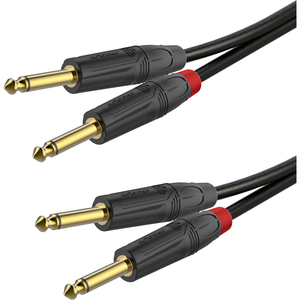 Кабель аудио 2xJack - 2xJack Roxtone GPTC210/3 3.0m