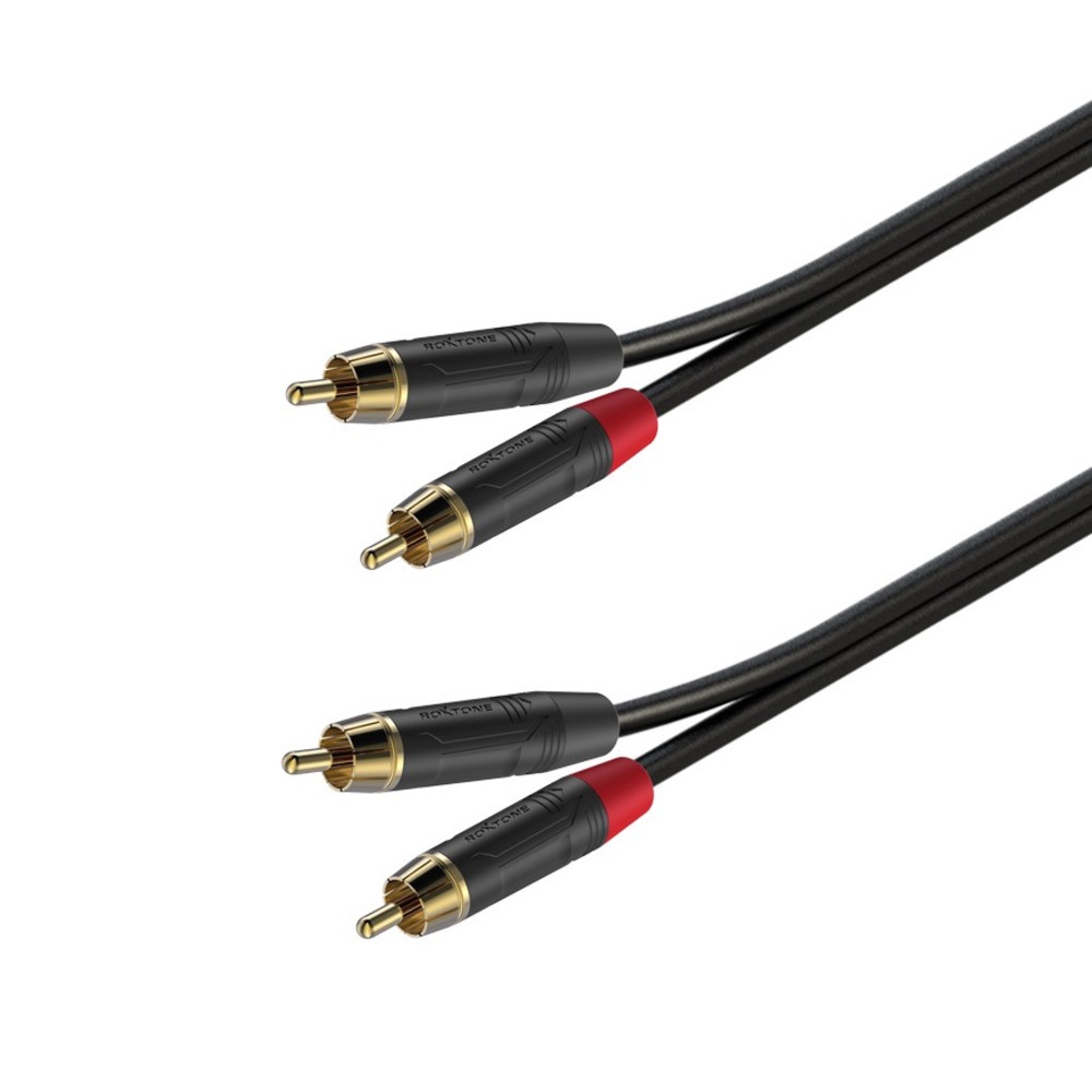 Кабель аудио 2xRCA - 2xRCA Roxtone GPTC160/1 1.0m