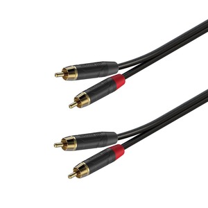 Кабель аудио 2xRCA - 2xRCA Roxtone GPTC160/1 1.0m