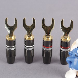 Разъем "Лопатка" Tchernov Cable Spade Lug Reference G (4 штуки)