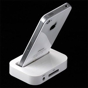 Док станция для Apple Ultimate Audio Dock for iPhone 4 White