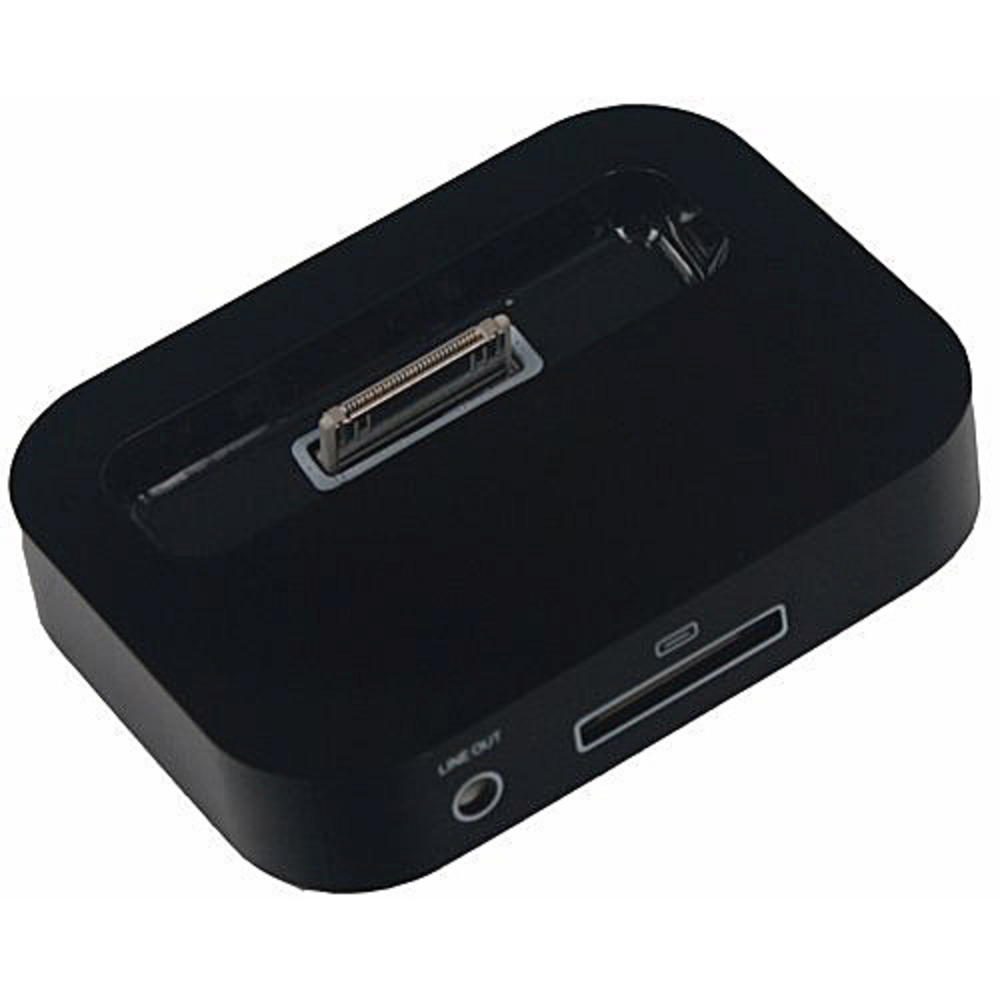 Док станция для Apple Ultimate Audio Dock for iPhone 4 Black