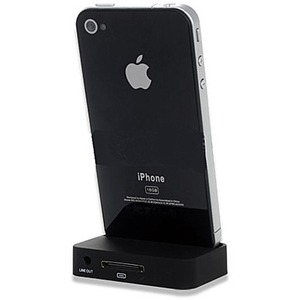 Док станция для Apple Ultimate Audio Dock for iPhone 4 Black