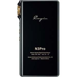 Цифровой плеер Hi-Fi Cayin N3Pro black with leather case