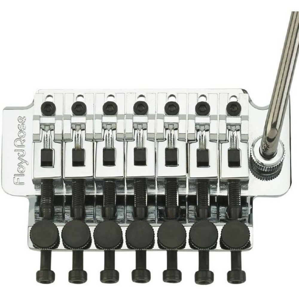 Тремоло для 7-ми струнной электрогитары FLOYD ROSE FRT-S100/EX TREMOLO 7STRING KIT CHROME