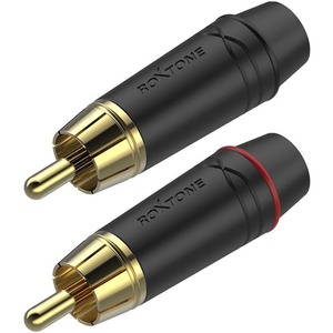 Разъем RCA (Комплект) Roxtone RF2P-BG (2шт.)