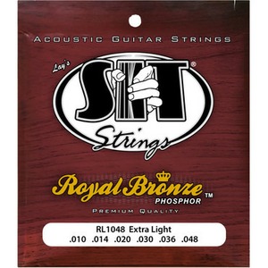 Струны для акустической гитары SIT Strings RL1048 Royal Bronze Extra Light 10-48