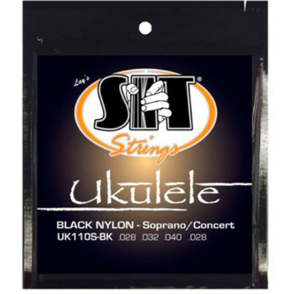 Струны для укулеле сопрано SIT Strings UK110S-BK Ukulele Standard Black Soprano / Concert