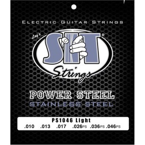 Струны для электрогитары SIT Strings PS1046 Powersteel Stainless Steel Light 10-46