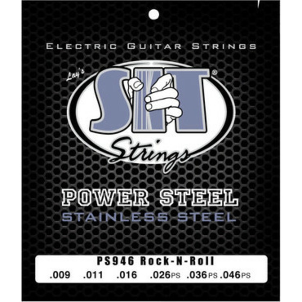 Струны для электрогитары SIT Strings PS946 Powersteel Stainless Steel Rock-n-Roll Hybrid 9-46