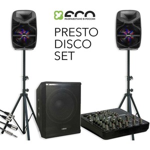 Звуковой комплект Volta PRESTO DISCO SET