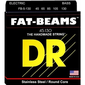 Струны для бас-гитары DR String FB5-130 FAT BEAM